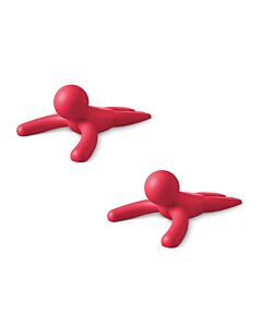 Umbra Buddy Doorstop Red